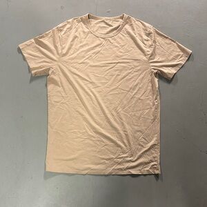 lululemon athletica Beige Short Sleeve Tee
